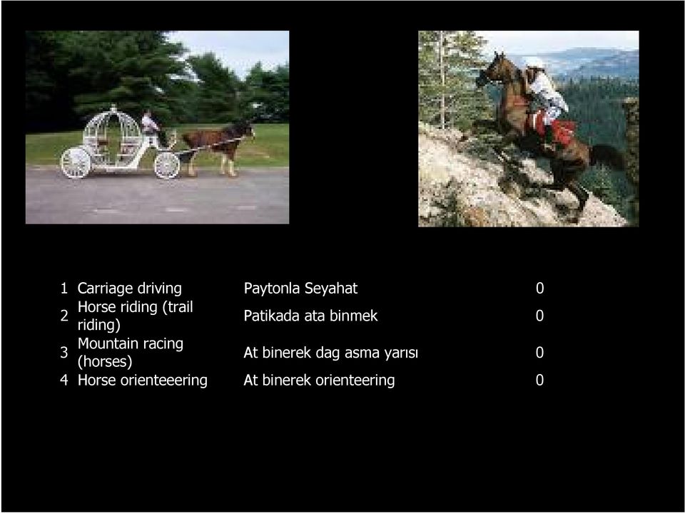 Mountain racing 3 (horses) At binerek dag asma