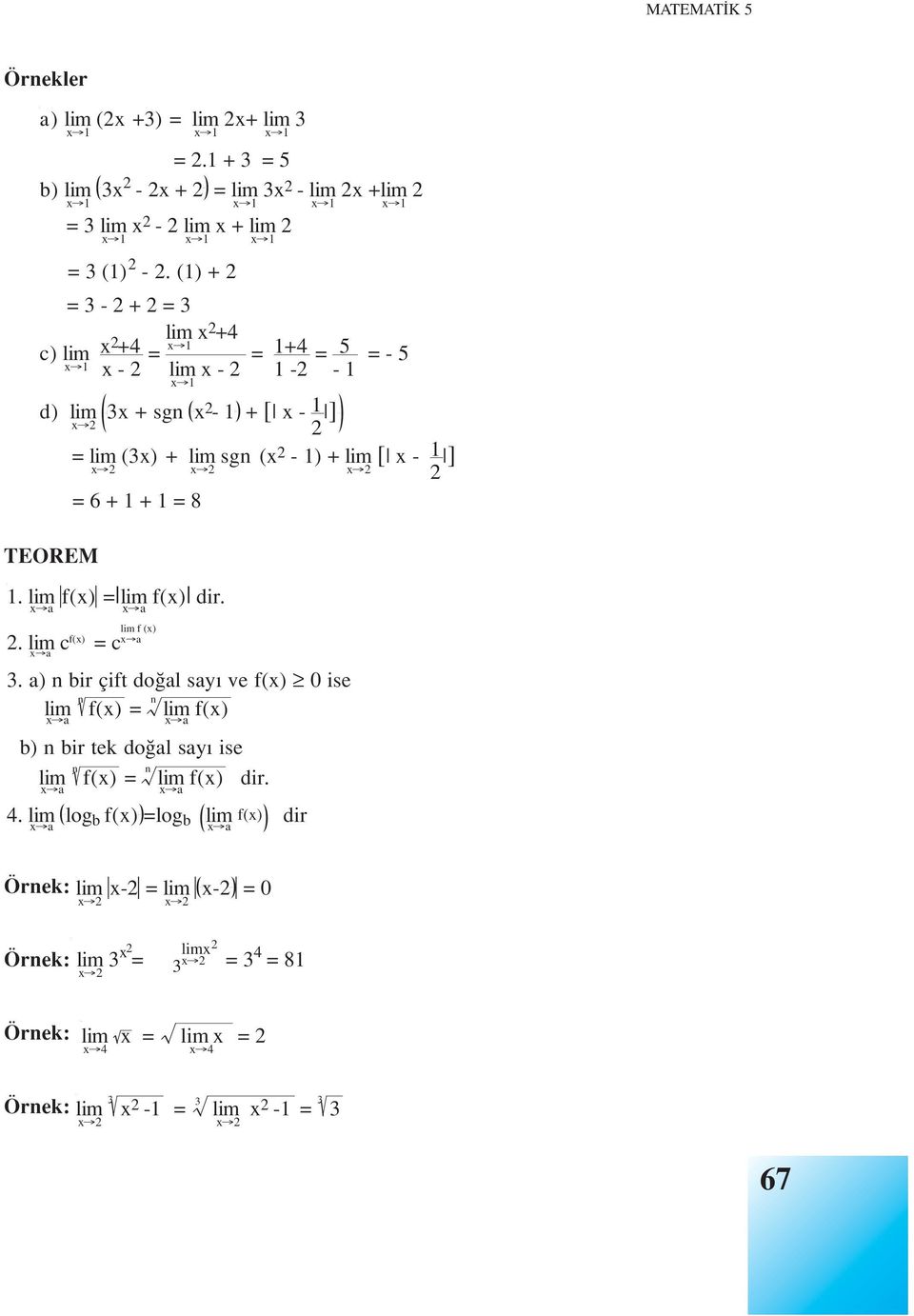 = 6 + 1 + 1 = 8 2 1. f() = f() dir. a a 2. c f() =c a f () a 3.