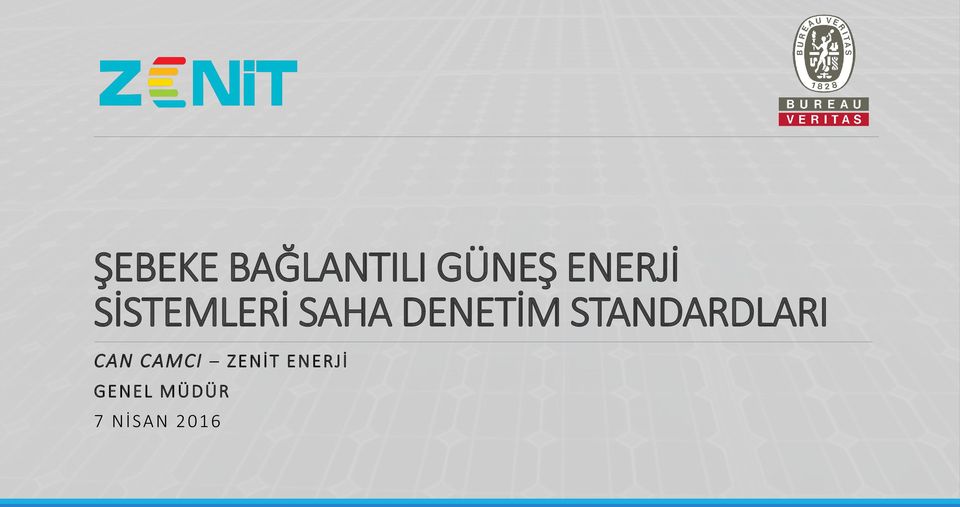 DENETİM STANDARDLARI CAN