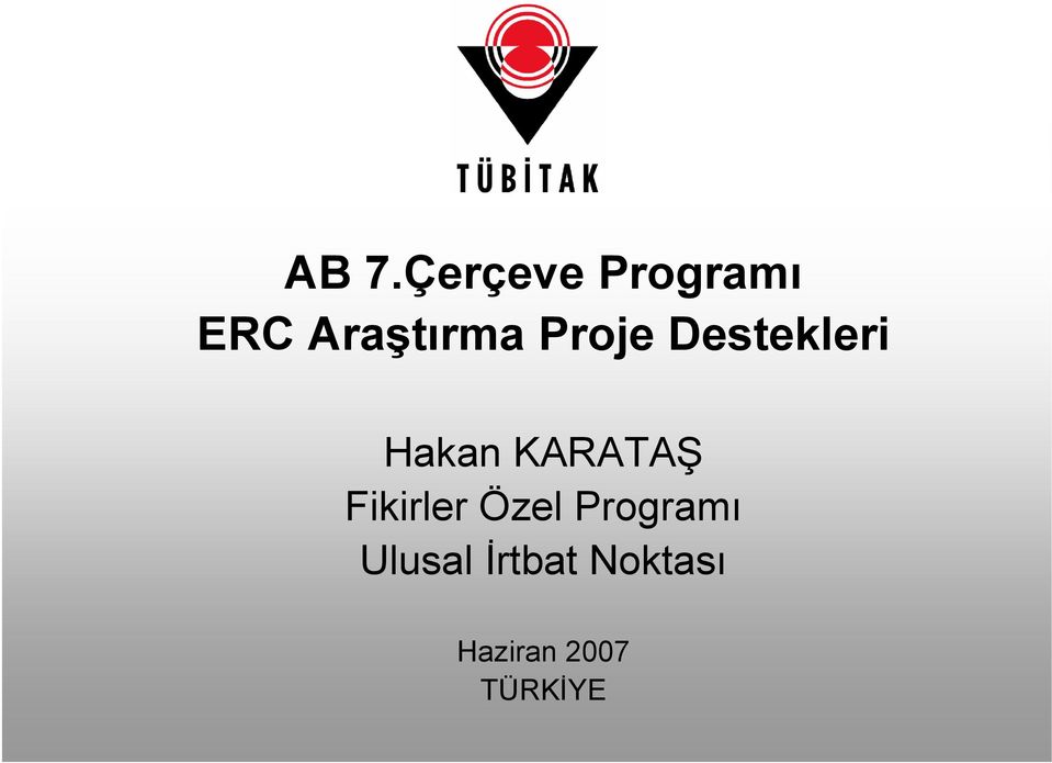 KARATAŞ Fikirler Özel Programı