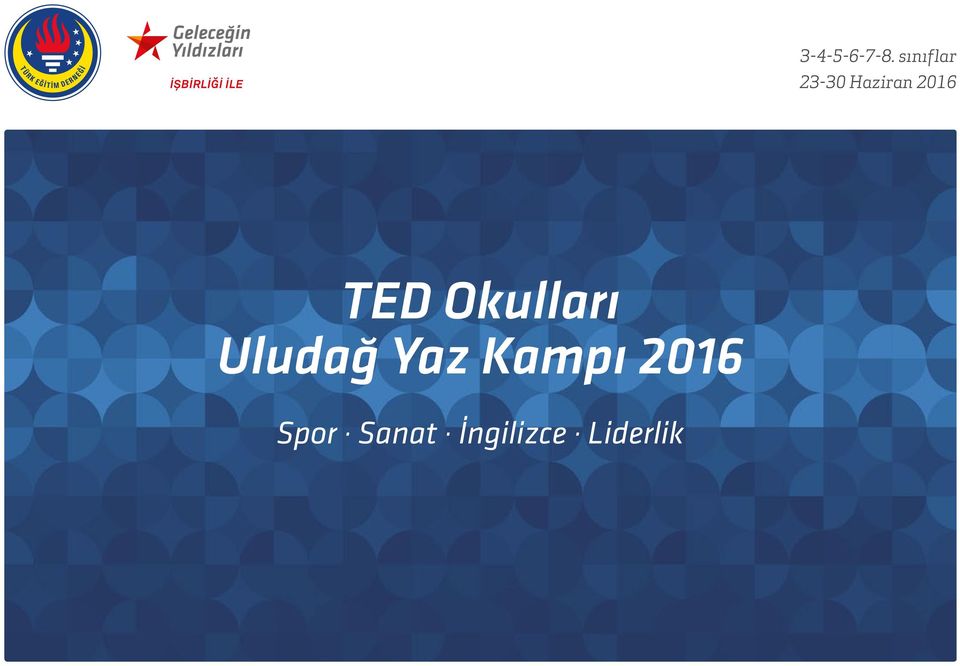 TED Okulları Uludağ Yaz Kampı