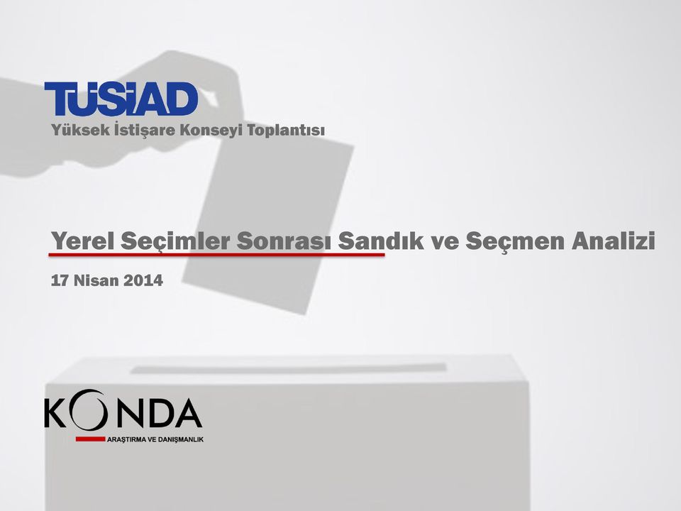 Seçimler Sonrası Sandık