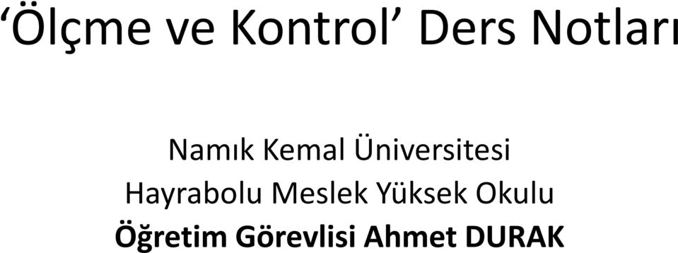 Üniversitesi Hayrabolu