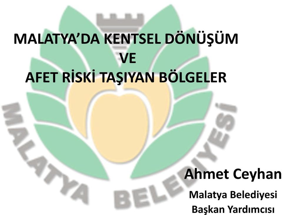 BÖLGELER Ahmet Ceyhan