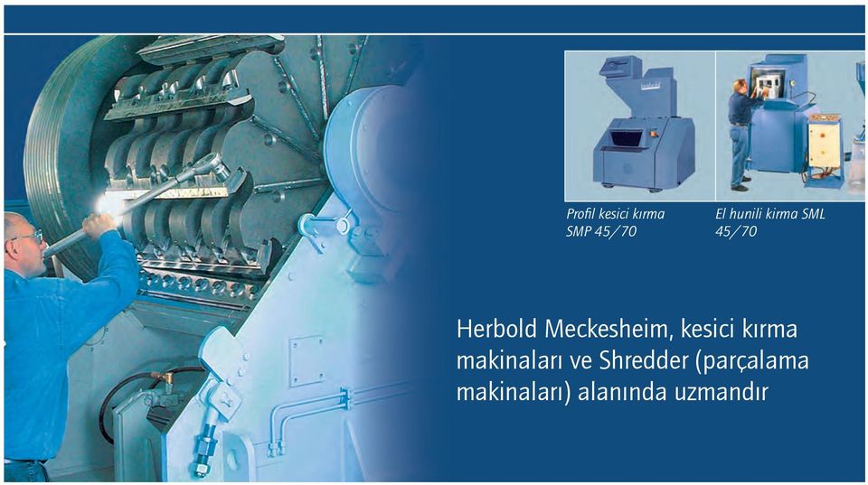 Meckesheim, kesici kırma makinaları ve