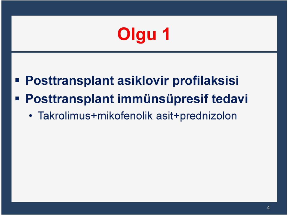 Posttransplant immünsüpresif