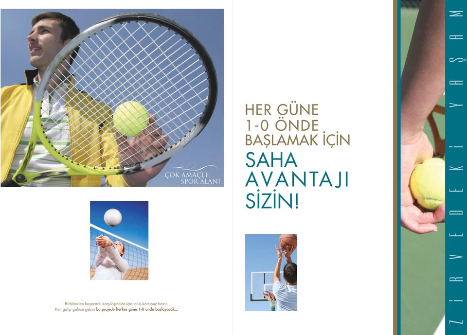 Birbirinden heyecanlı karşılaşmalar için tenis