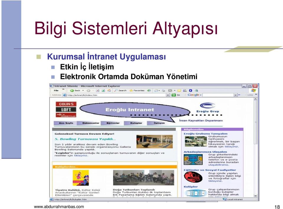 Etkin İç İletişim Elektronik