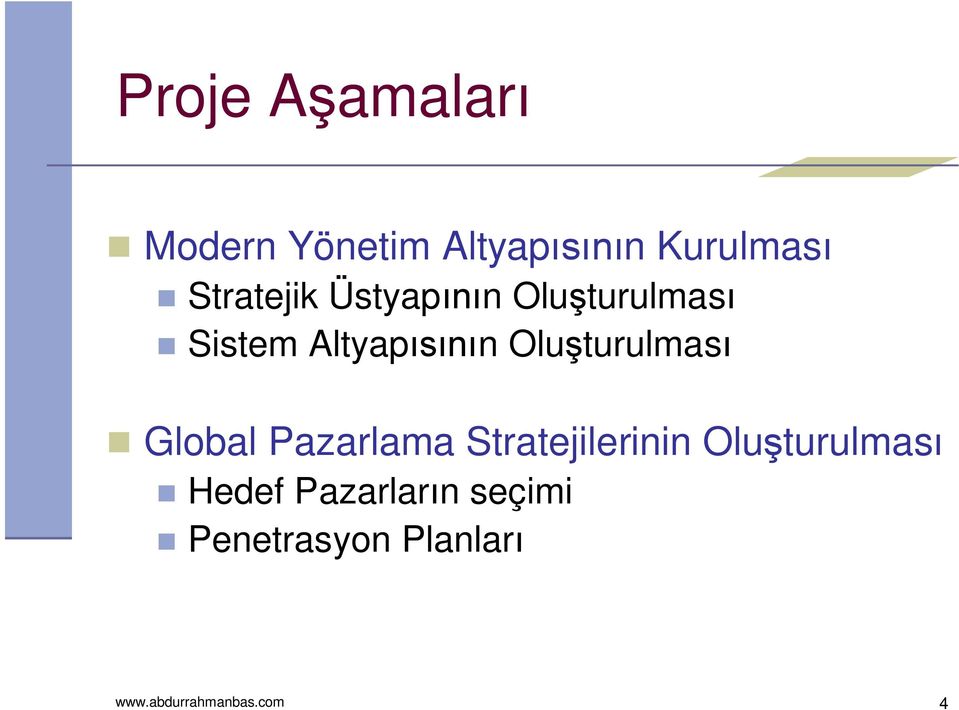 Oluşturulması Global Pazarlama Stratejilerinin