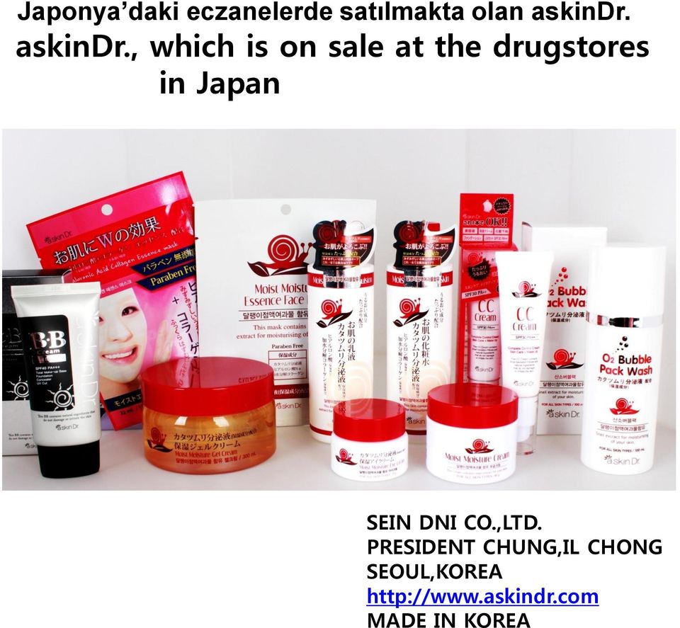 in Japan SEIN DNI CO.,LTD.