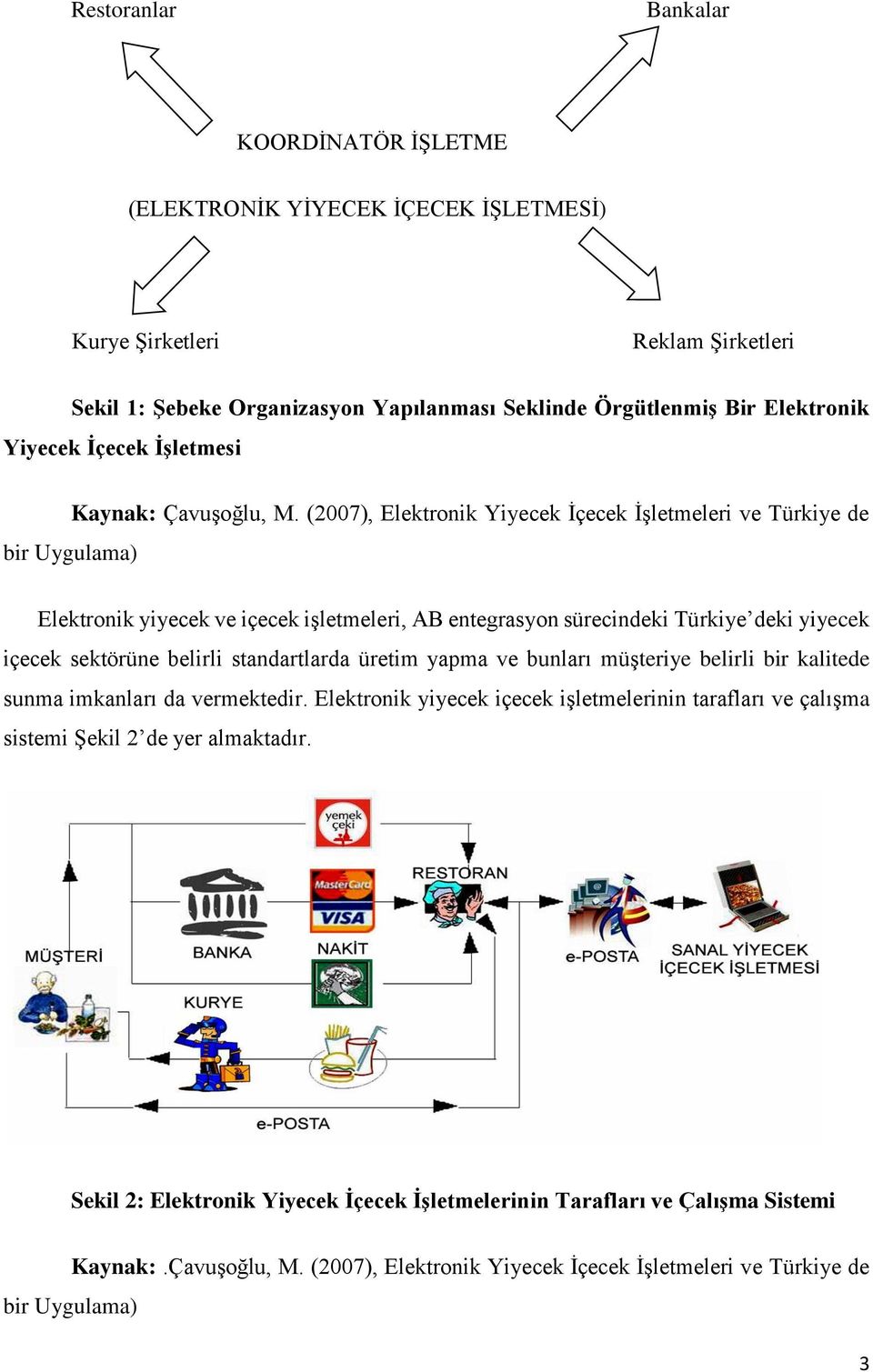 (2007), Elektronik Yiyecek İçecek İşletmeleri ve Türkiye de Elektronik yiyecek ve içecek işletmeleri, AB entegrasyon sürecindeki Türkiye deki yiyecek içecek sektörüne belirli standartlarda üretim