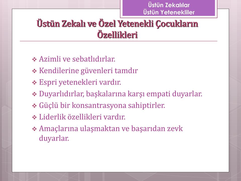 Üstün Zekalılar ve Özel Yetenekliler ÖZEL EĞİTİM. Kasım PDF Ücretsiz indirin