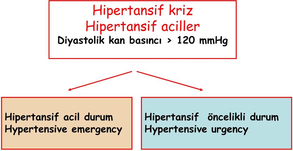 Hipertansif acil durum Hypertensive