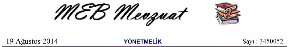 YÖNETMELİK