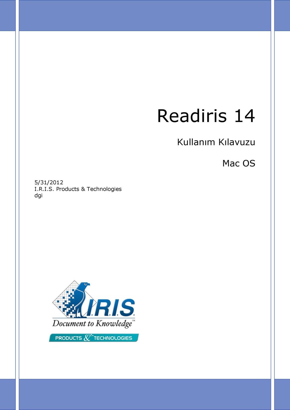 5/31/2012 I.R.I.S.