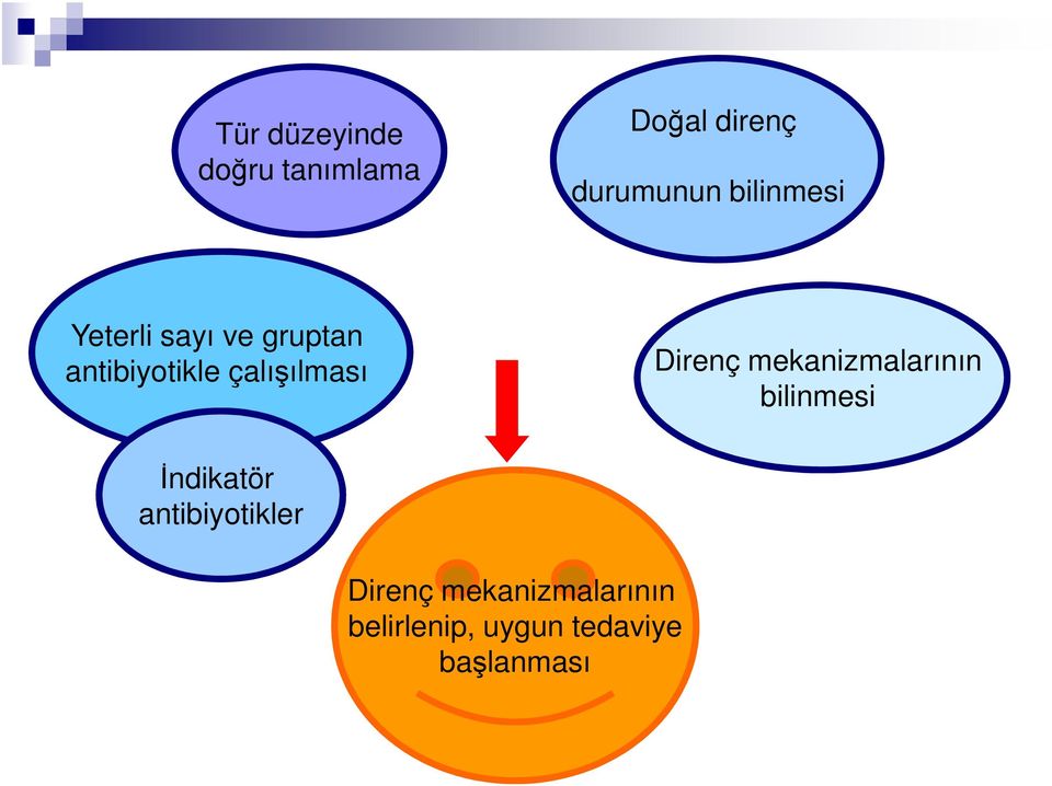 çalışılması Direnç mekanizmalarının bilinmesi İndikatör