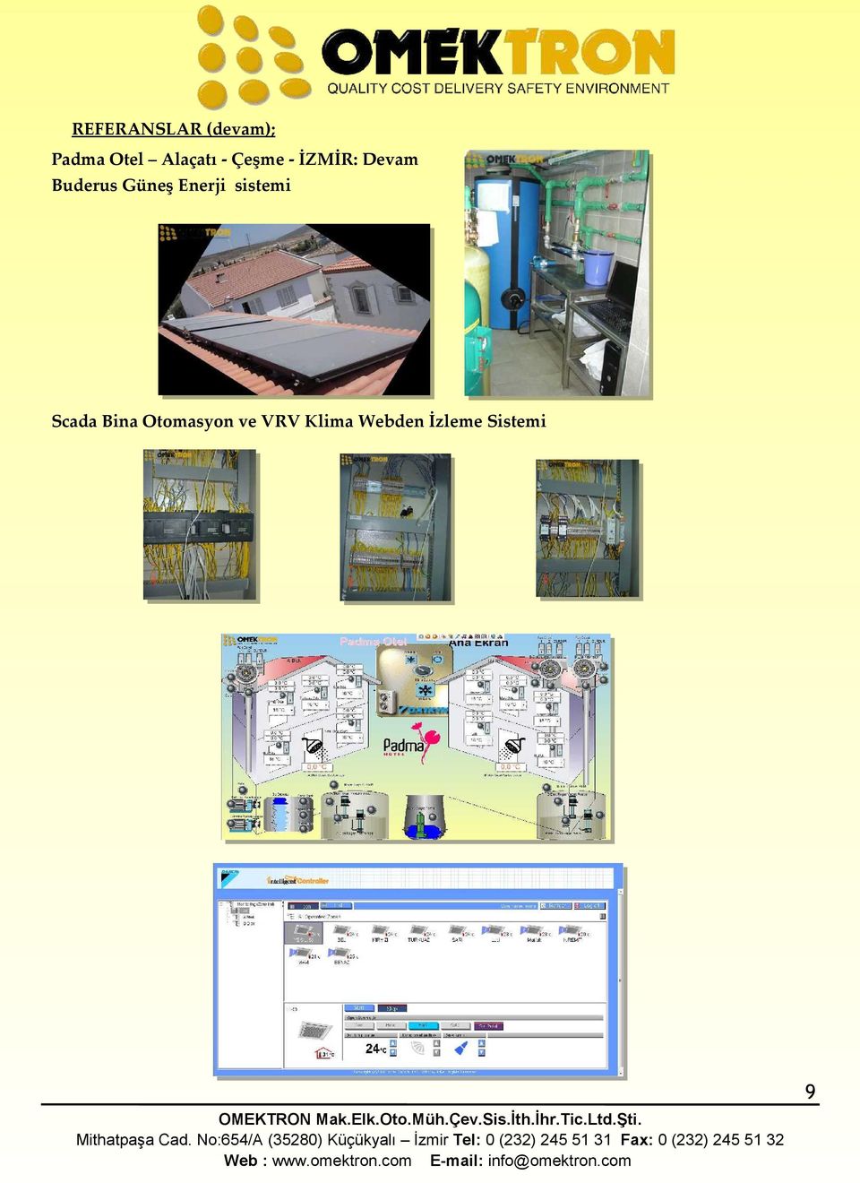 Buderus Güneş Enerji sistemi Scada