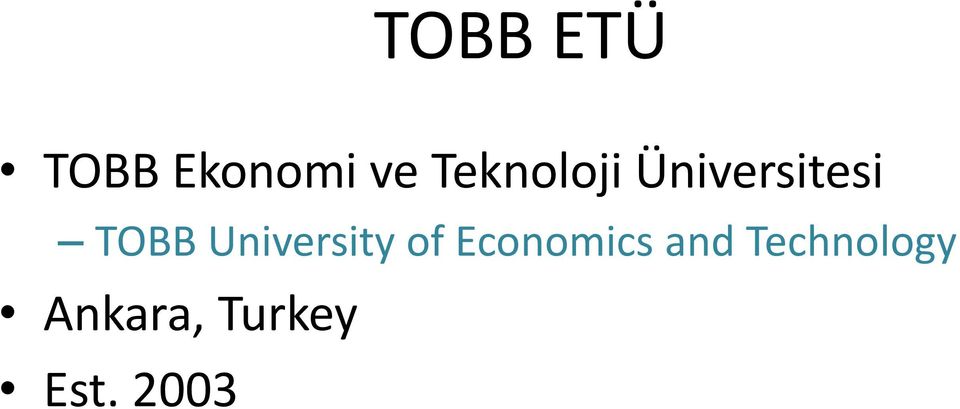 University of Economics and