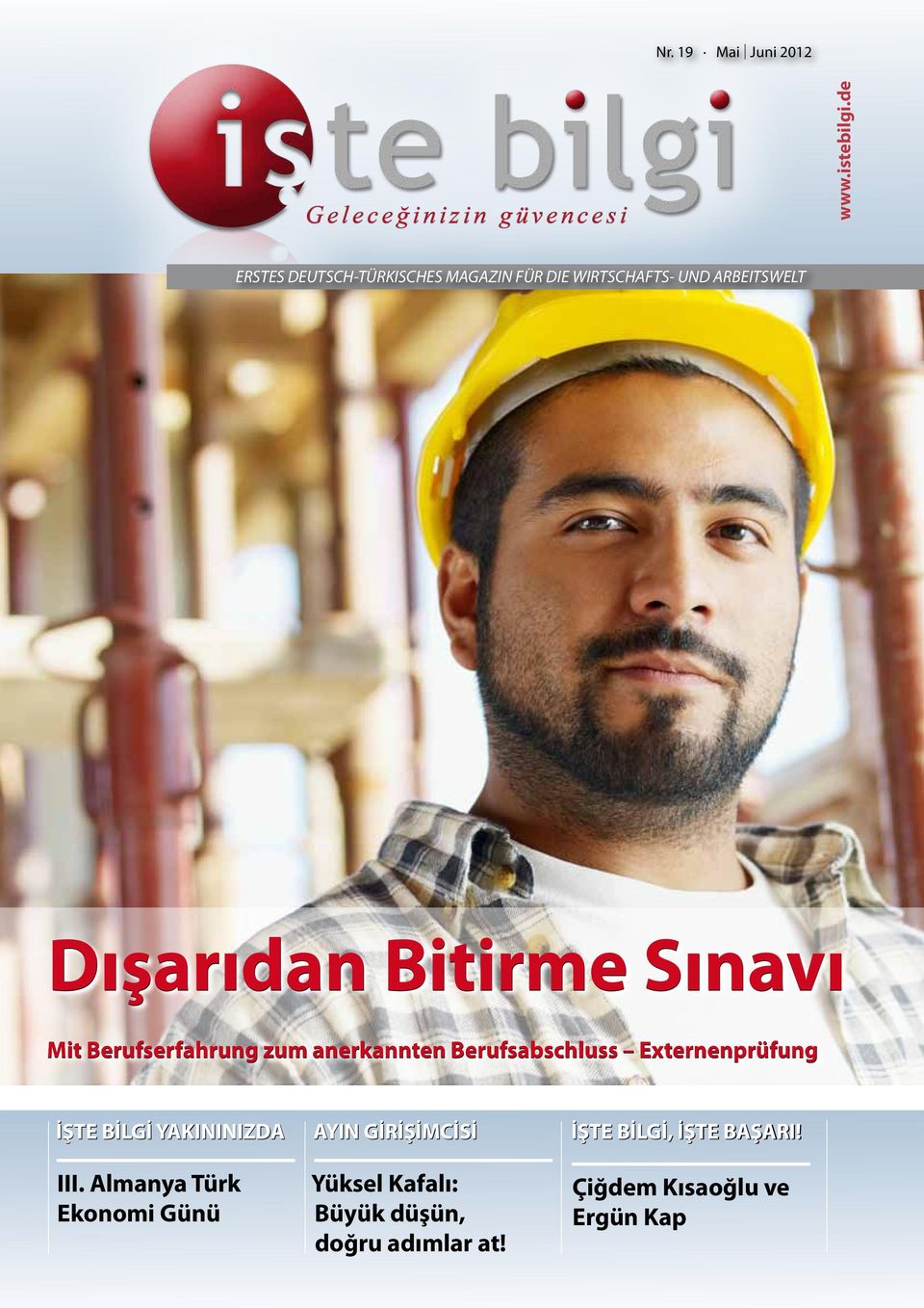 Sınavı Mit Berufserfahrung zum anerkannten Berufsabschluss Externenprüfung İŞTE BİLGİ