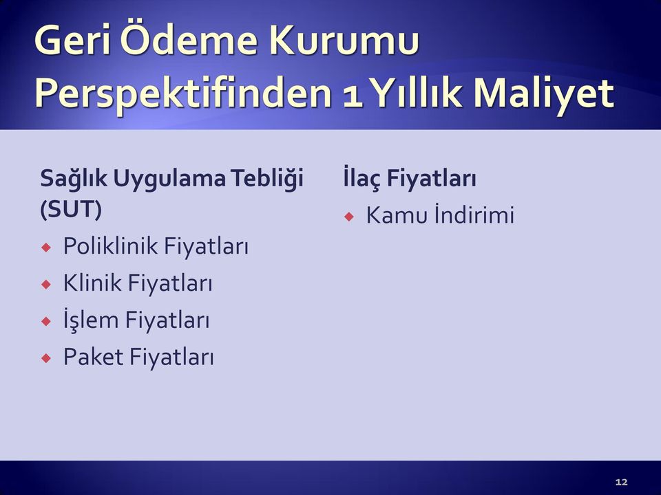 Fiyatları İşlem Fiyatları Paket