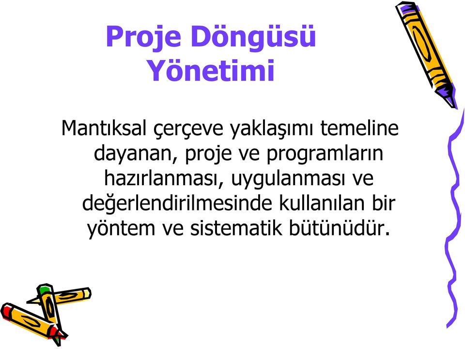 programların hazırlanması, uygulanması ve