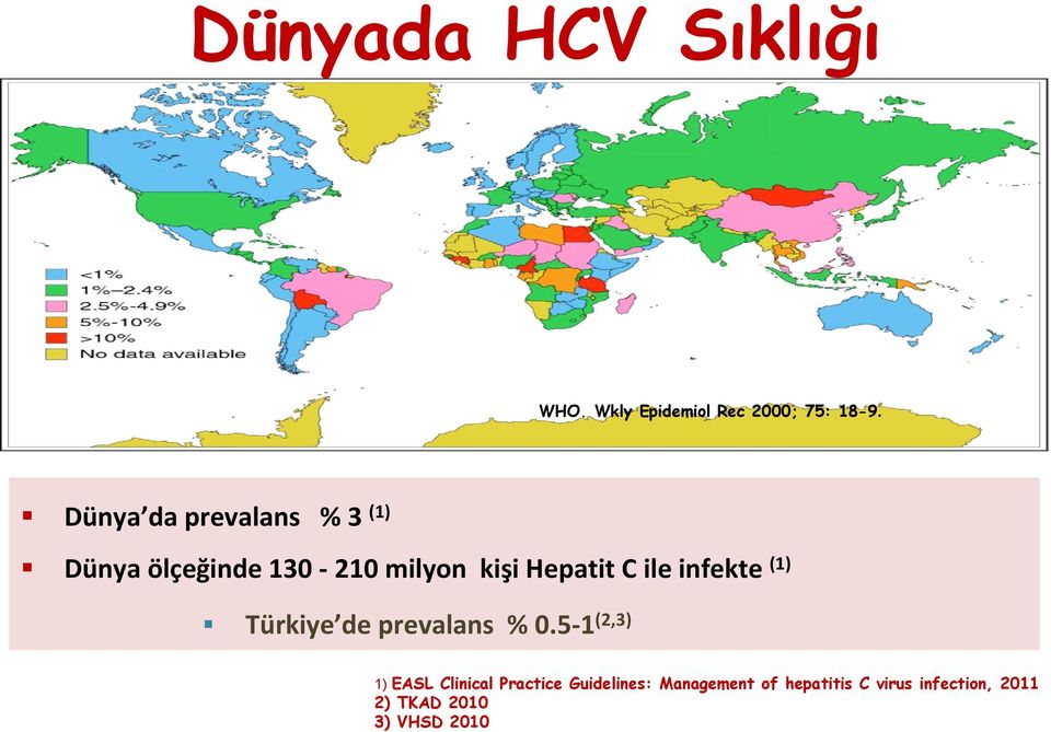 ile infekte (1) Türkiye de prevalans % 0.