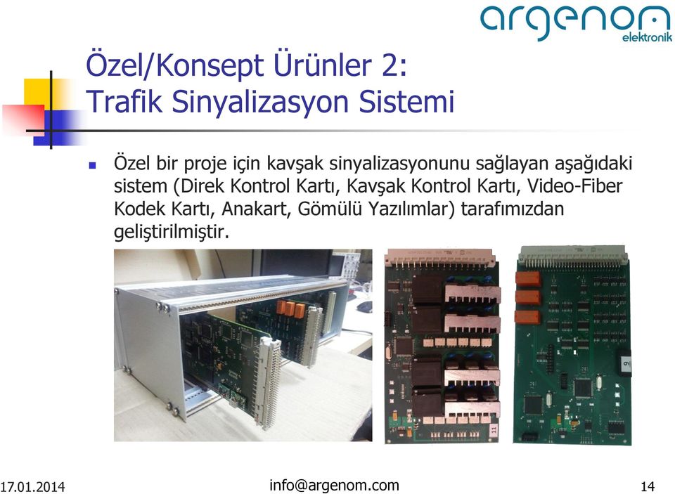 (Direk Kontrol Kartı, Kavşak Kontrol Kartı, Video-Fiber Kodek