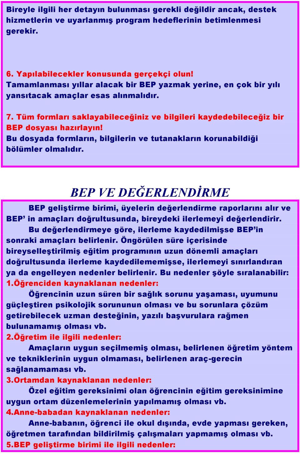 BİREYSELLEŞTİRİLMİŞ EĞİTİM PROGRAMI - PDF Free Download