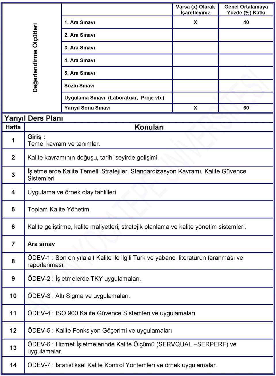 3 ĠĢletmelerde Kalite Temelli Stratejiler.