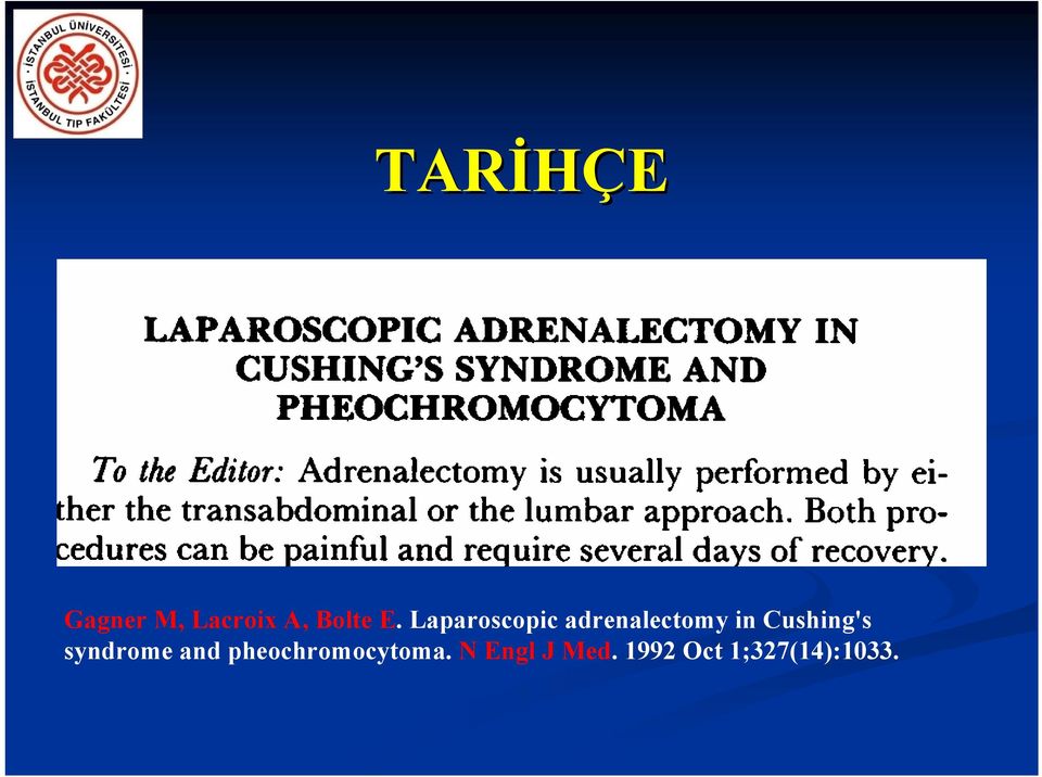 Cushing's syndrome and