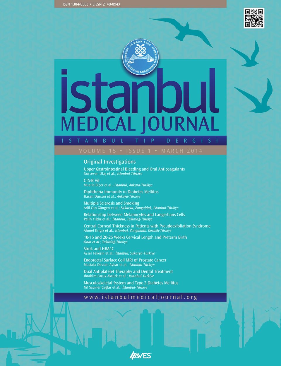 ; Ankara-Türkiye Multiple Sclerosis and Smoking Adil Can Güngen et al.; Sakarya, Zonguldak, İstanbul-Türkiye Relationship between Melanocytes and Langerhans Cells Pelin Yıldız et al.