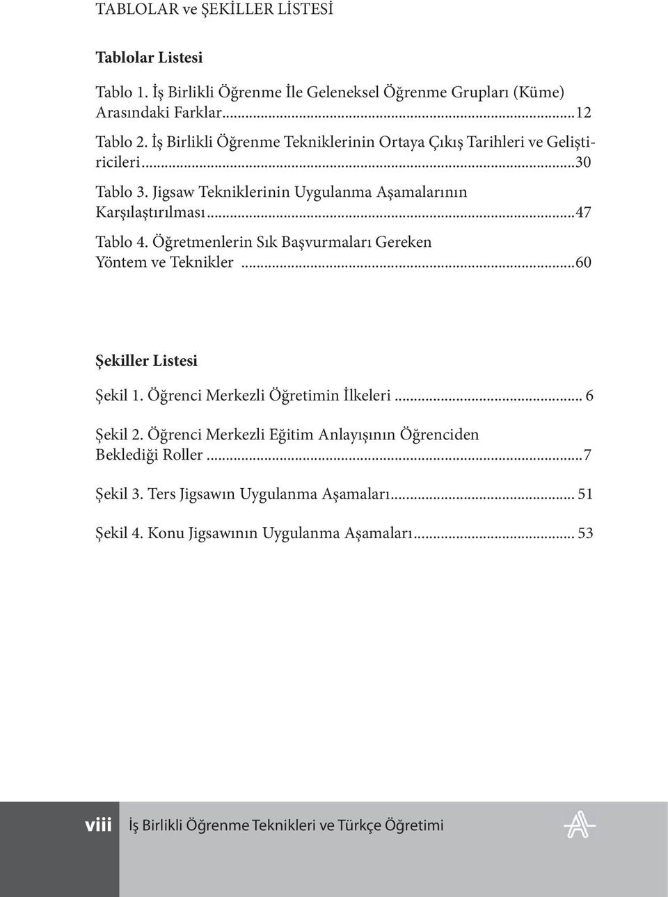 Öğretmenlerin Sık Başvurmaları Gereken Yöntem ve Teknikler...60 Şekiller Listesi Şekil 1. Öğrenci Merkezli Öğretimin İlkeleri... 6 Şekil 2.