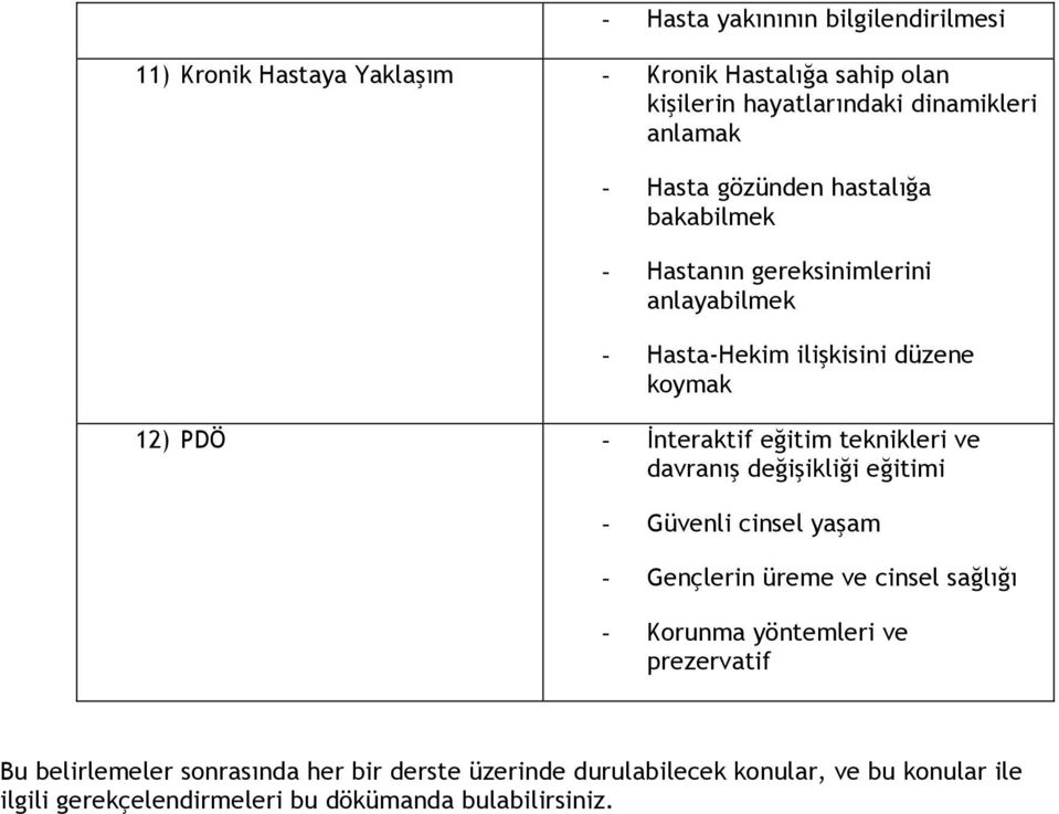 teknikleri ve davranış değişikliği eğitimi Güvenli cinsel yaşam Gençlerin üreme ve cinsel sağlığı Korunma yöntemleri ve prezervatif Bu