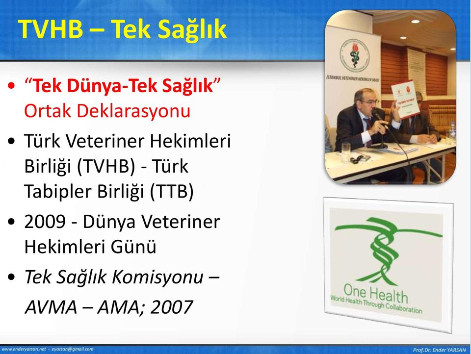 (TVHB) - Türk Tabipler Birliği (TTB) 2009 - Dünya