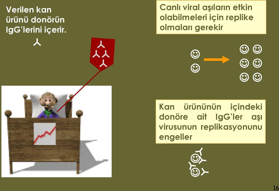 replike olmaları gerekir Kan ürününün içindeki