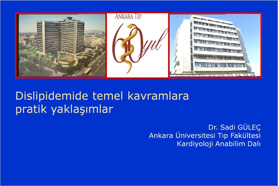 Sadi GÜLEÇ Ankara Üniversitesi