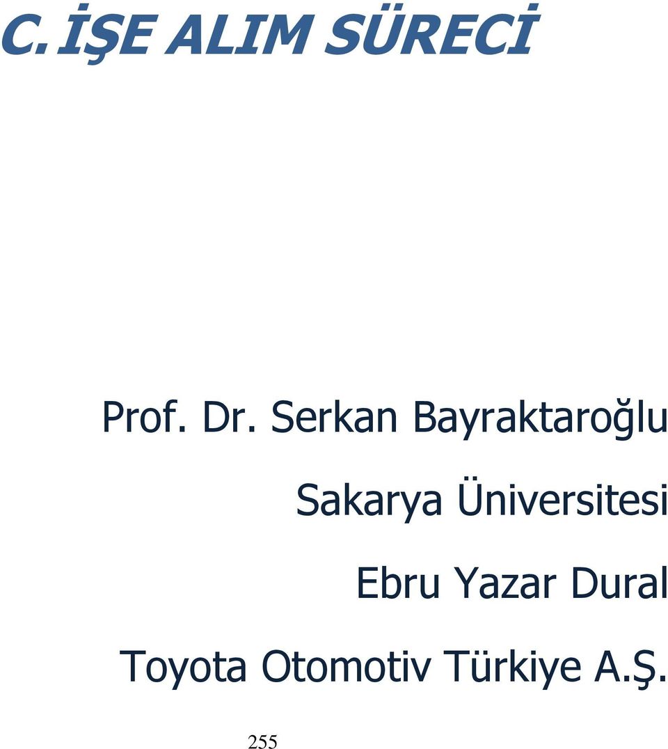 Üniversitesi Ebru Yazar Dural