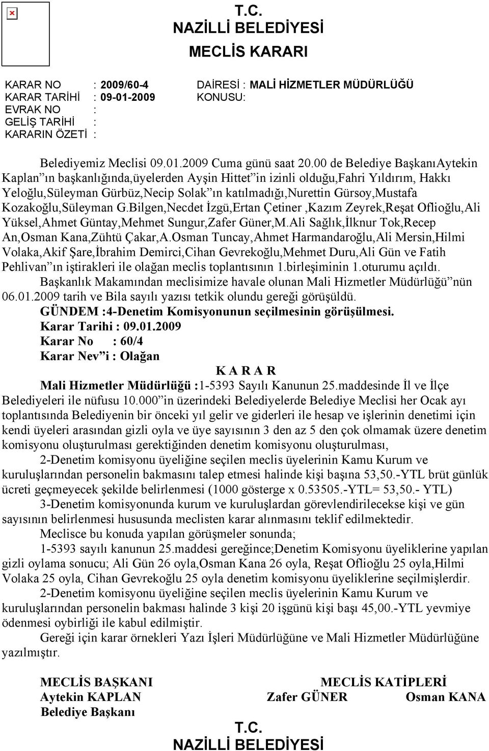 maddesinde İl ve İlçe Belediyeleri ile nüfusu 10.