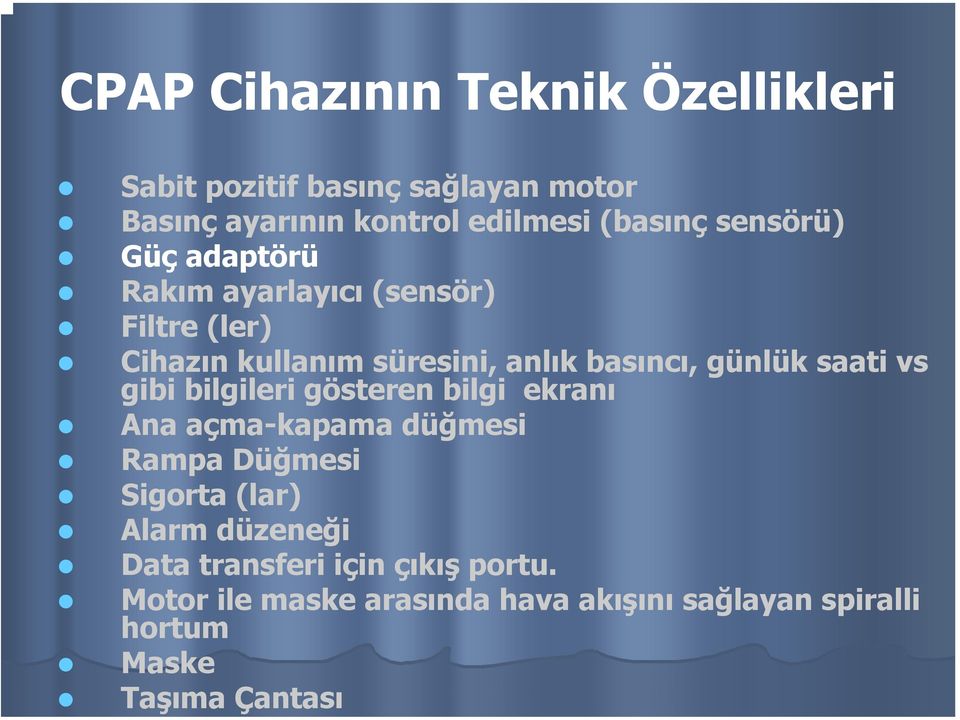 saati vs gibi bilgileri gösteren bilgi ekranı Ana açma-kapama düğmesi Rampa Düğmesi Sigorta (lar) Alarm düzeneği