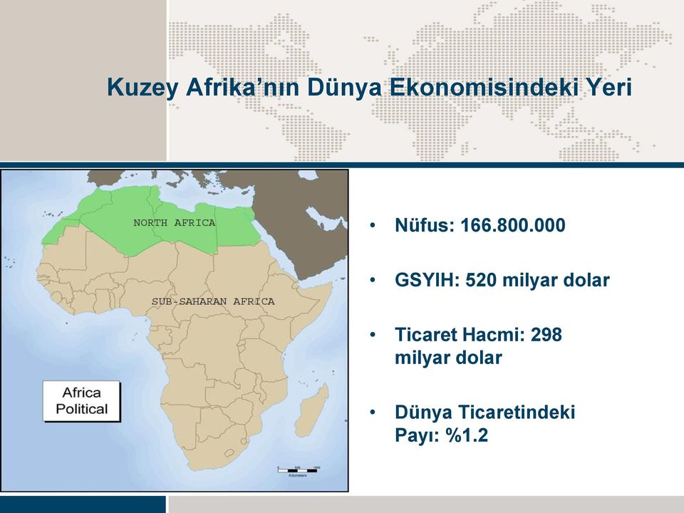 000 GSYIH: 520 milyar dolar Ticaret