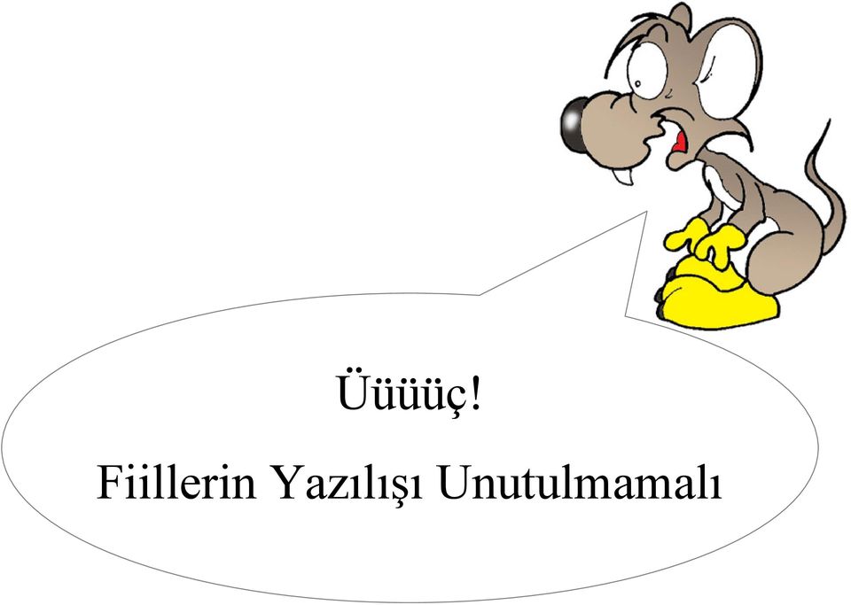 Yazılışı