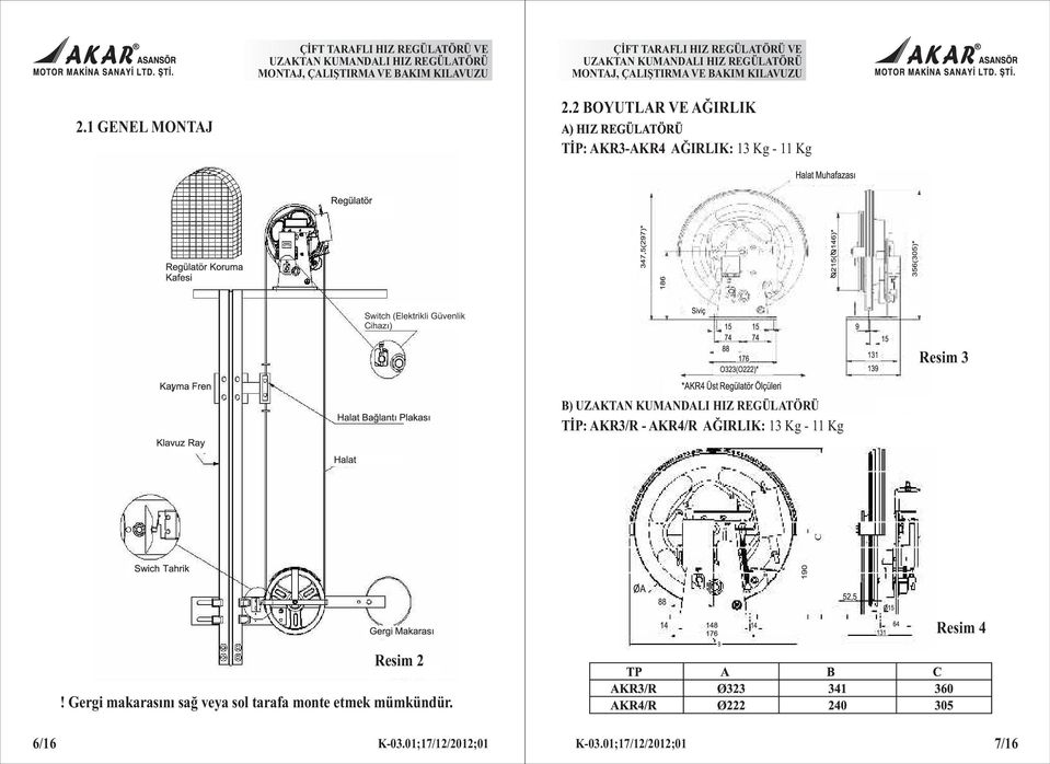 Kg - 11 Kg Switch (Elektrikli Güvenlik Cihazý) Resim 3 B) TÝP: