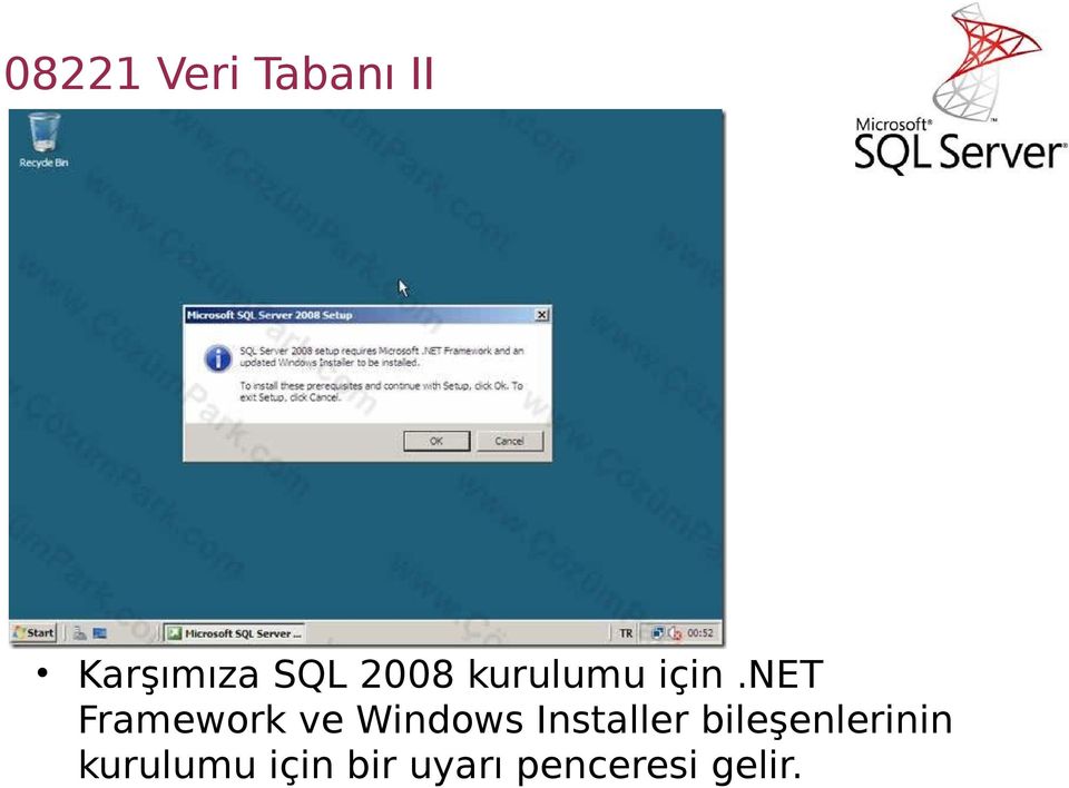 Installer bileşenlerinin