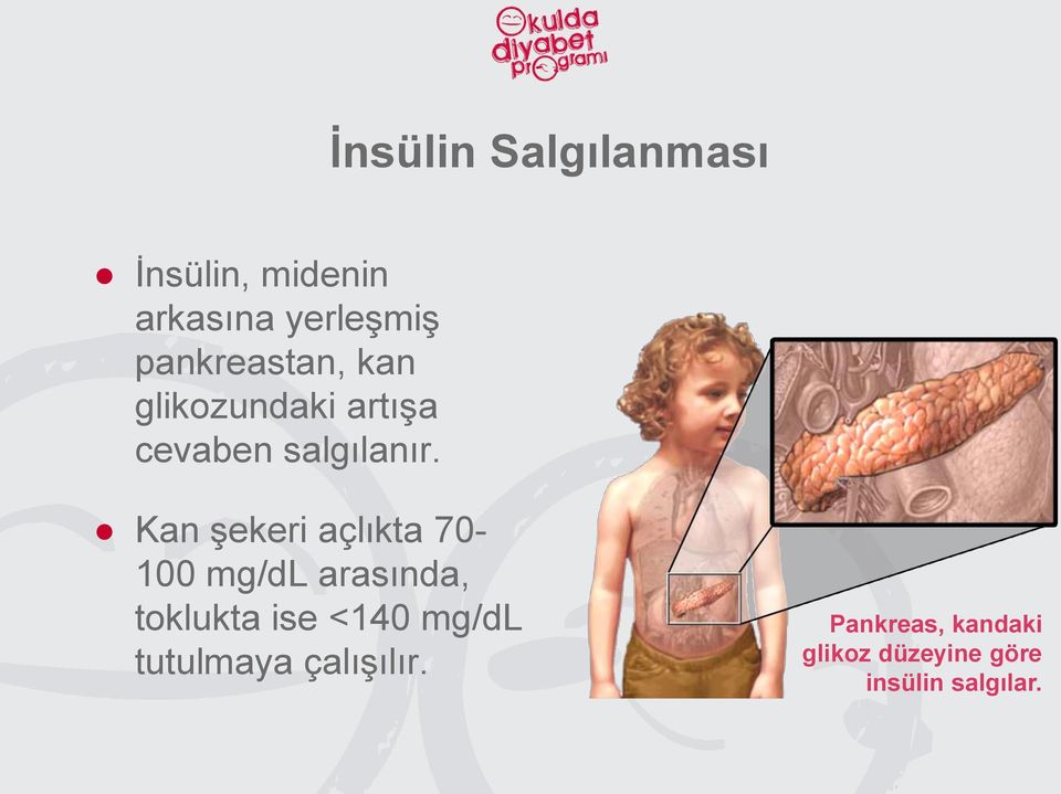 Kan şekeri açlıkta 70-100 mg/dl arasında, toklukta ise <140