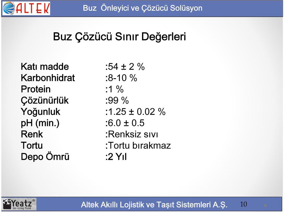 02 % ph (min.) :6.0 ± 0.