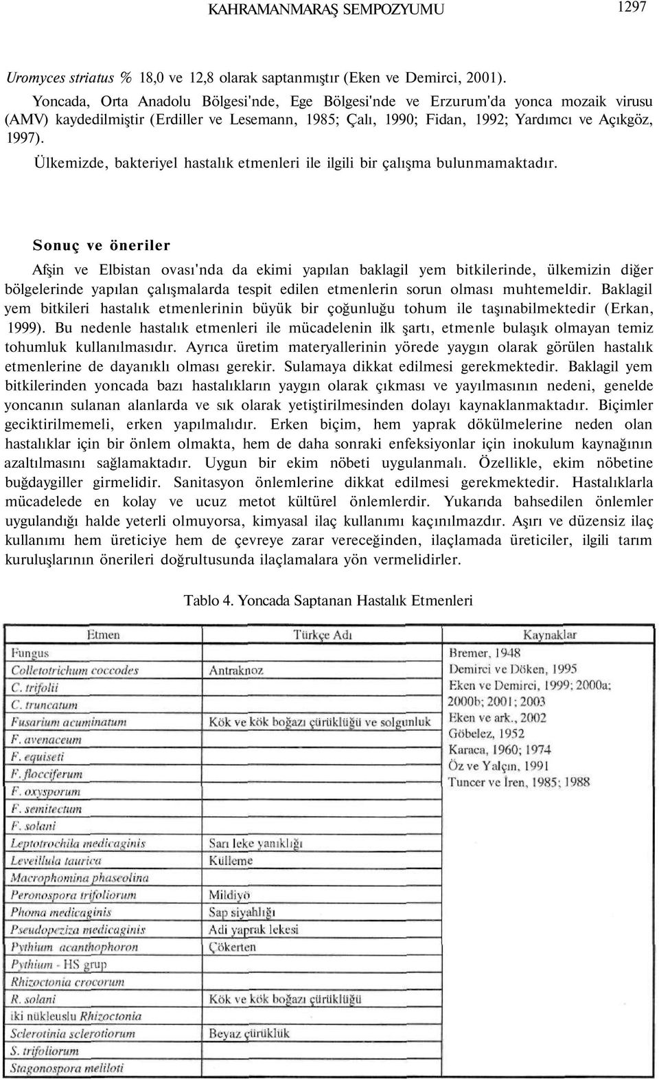 Ülkemizde, bakteriyel hastalık etmenleri ile ilgili bir çalışma bulunmamaktadır.