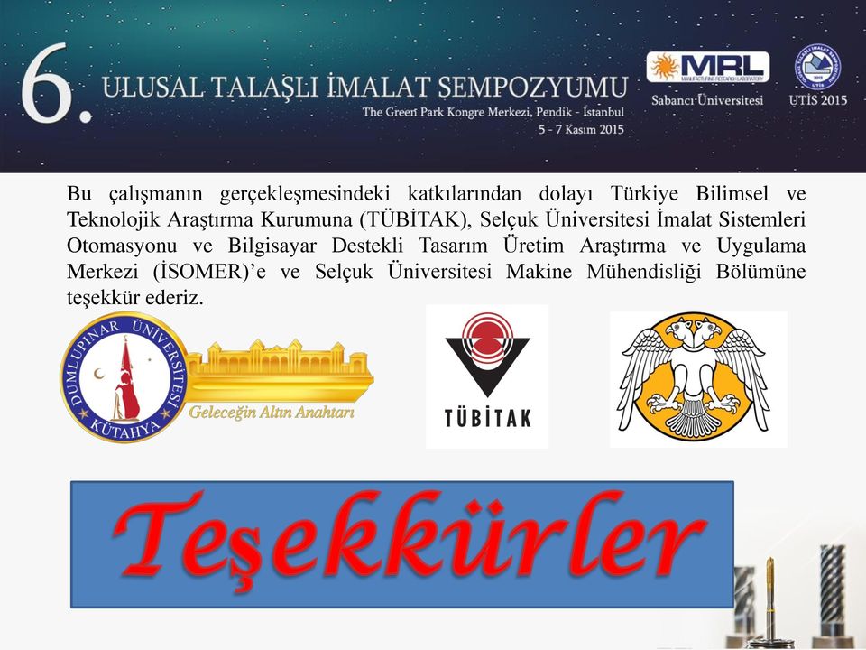 Sistemleri Otomasyonu ve Bilgisayar Destekli Tasarım Üretim Araştırma ve