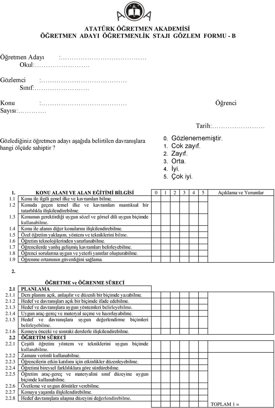 1 Konu ile ilgili genel ilke ve kavramları bilme. 1.2 Konuda geçen temel ilke ve kavramları mantıksal bir tutarlılıkla iliģkilendirebilme. 1.3 Konunun gerektirdiği uygun sözel ve görsel dili uygun biçimde kullanabilme.