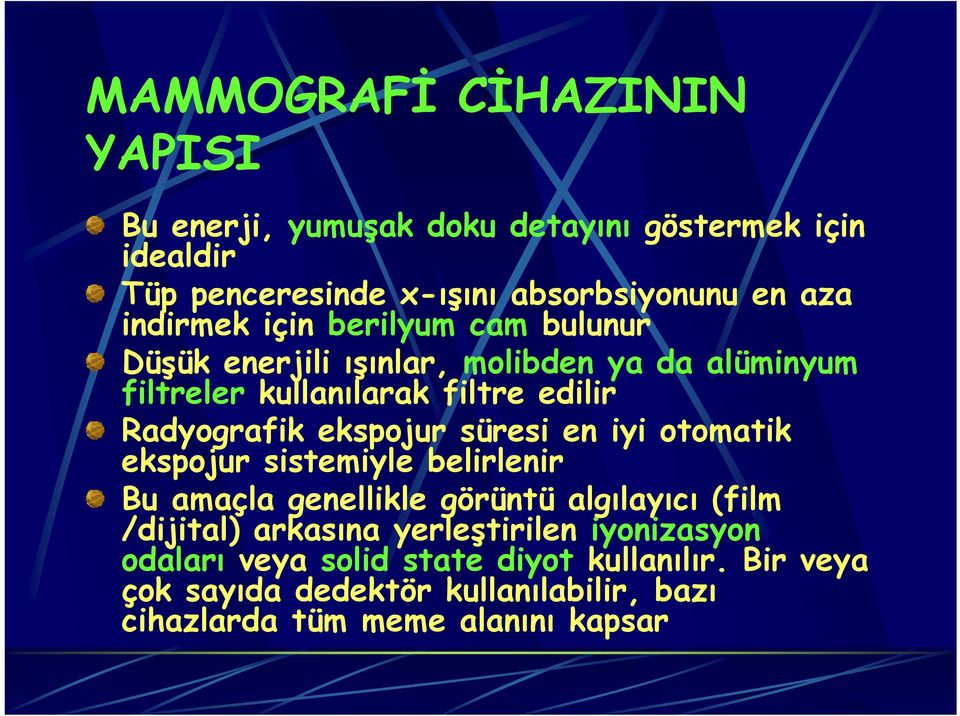 ekspojur süresi en iyi otomatik ekspojur sistemiyle belirlenir Bu amaçla genellikle görüntü algılayıcı (film /dijital) arkasına