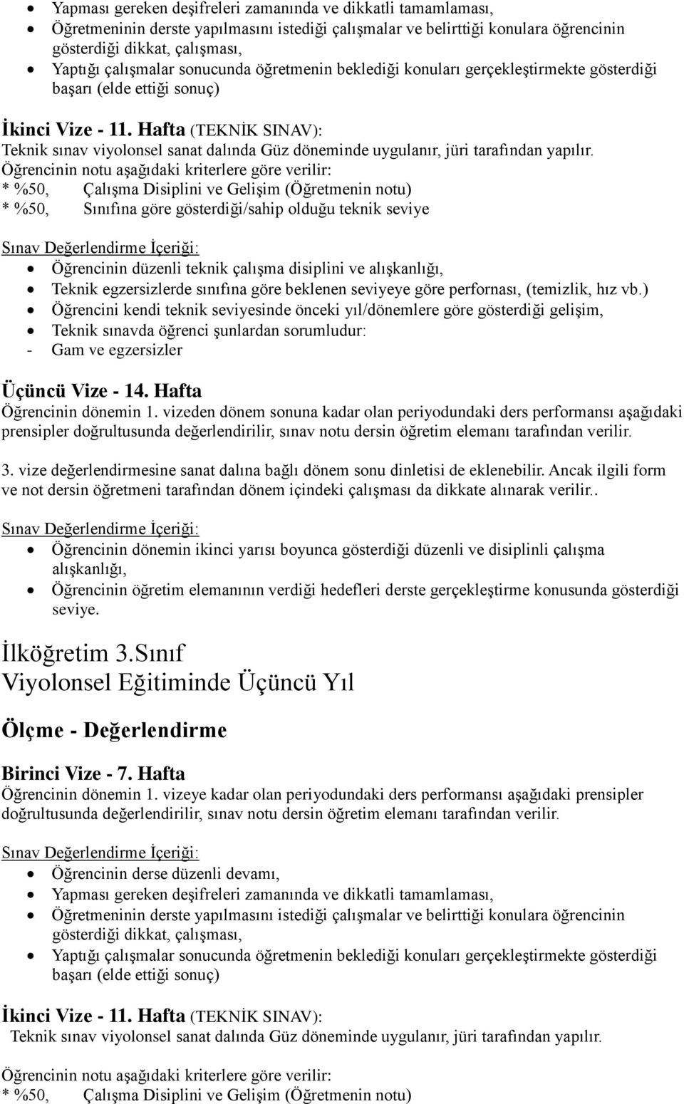 ve İlköğretim 3.